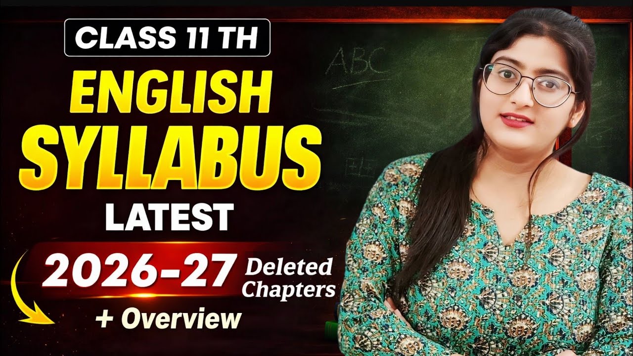 Class 11 english syllabus 2026-27