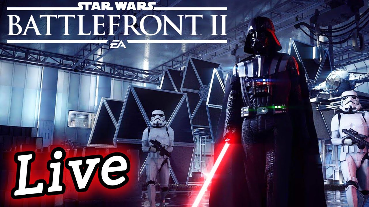 Sweaty stream: Star Wars Battlefront 2 (No commentary gameplay)