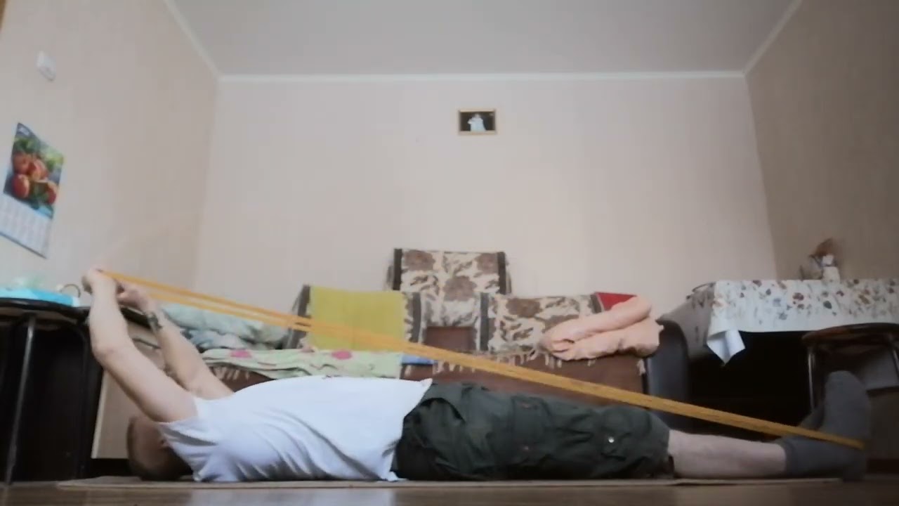 Растяжка с резиной 