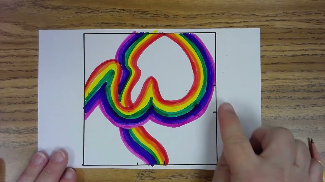 Rainbows & Zentangles