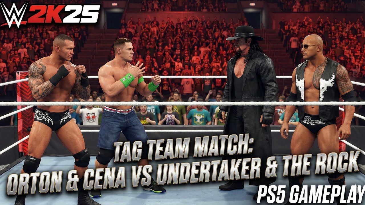 WWE 2k25 PS5 Gameplay | Tag Team