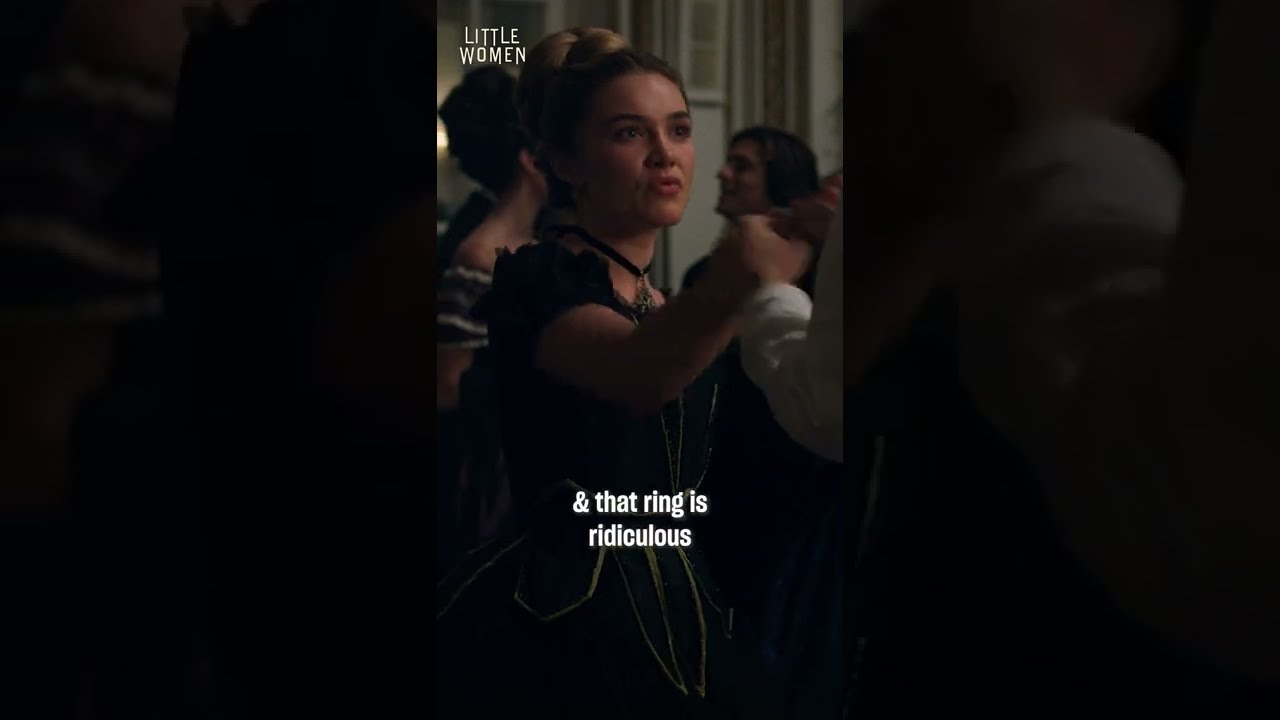 Little Women - Laurie Disappoints Amy (Florence Pugh, Timoth&eacute;e Chalamet #shorts #short #shortvideo)