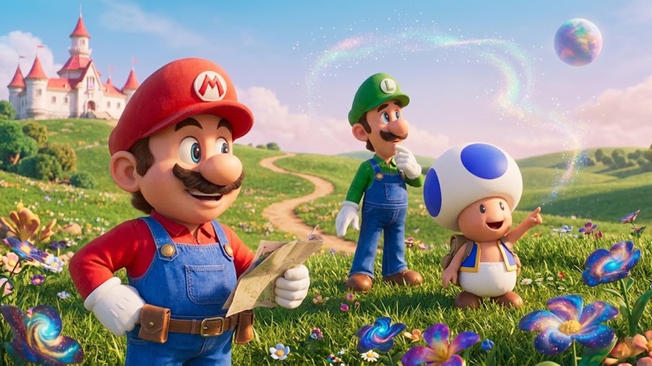MARIO GALAXY LA PELICULA VIDEO COMPLETO DE LA FILTRACION FALSA GENERADA POR IA