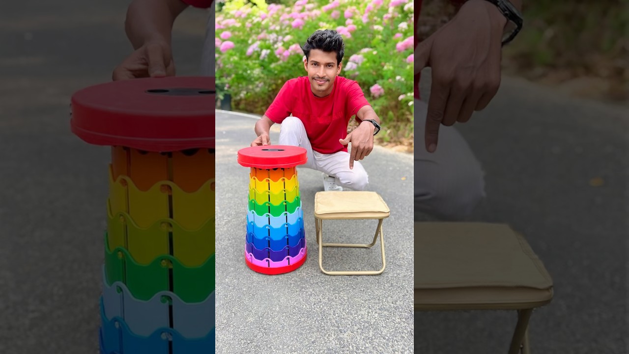 Wine Tour 2 Ta Portable Folding Stool For Unboxing Outdoor 😳