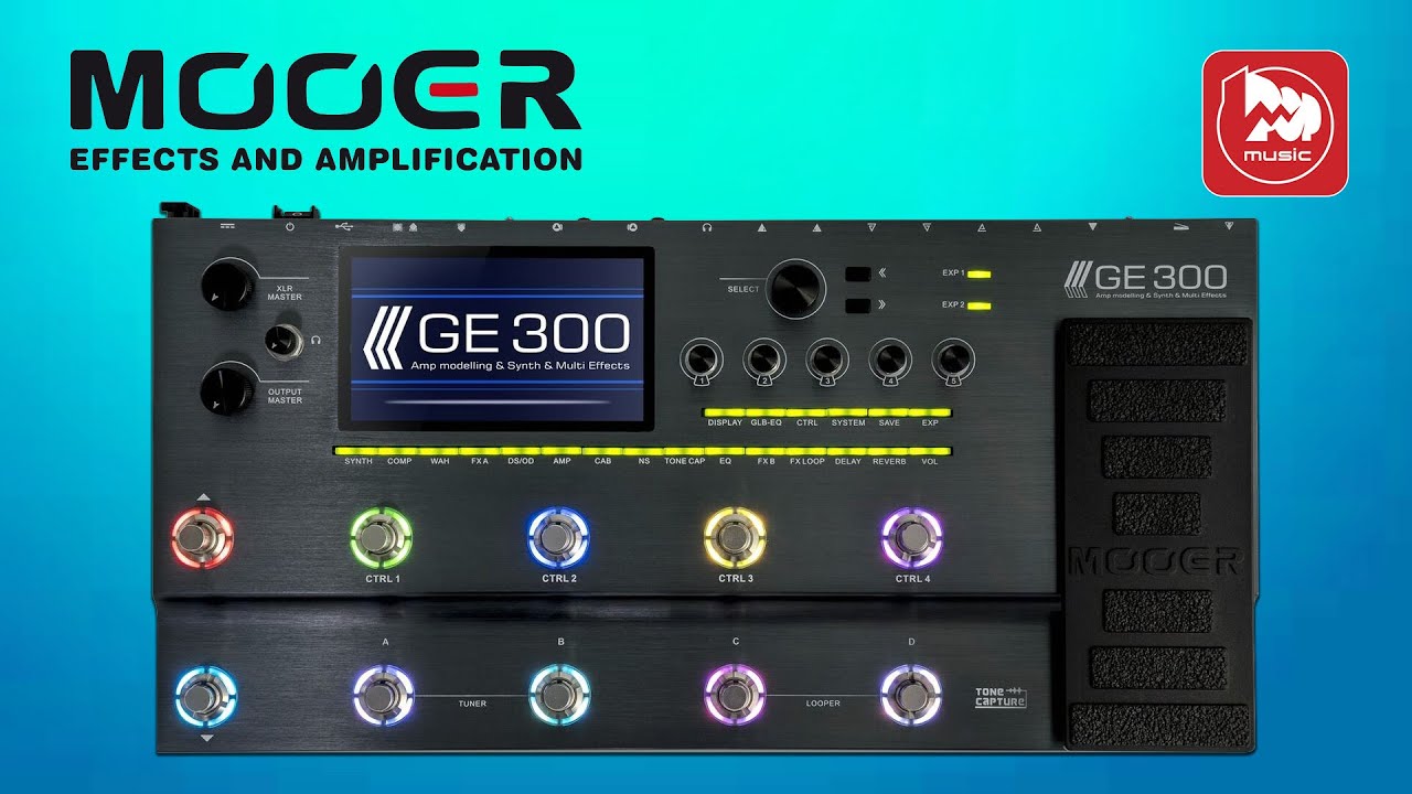 Топовый гитарный процессор Mooer GE300 . Что могут сделать китайцы за 1000$?