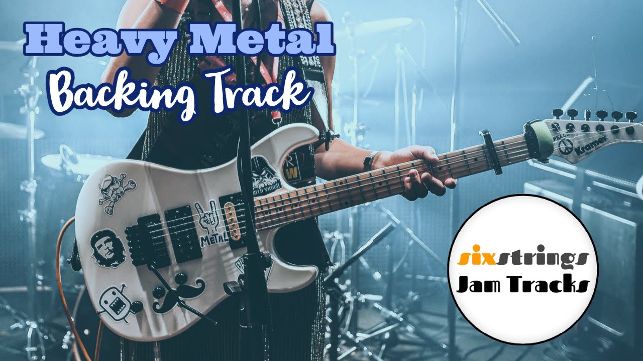 Heavy Metal Backing Track // Guitar Jam Track in E Locrian