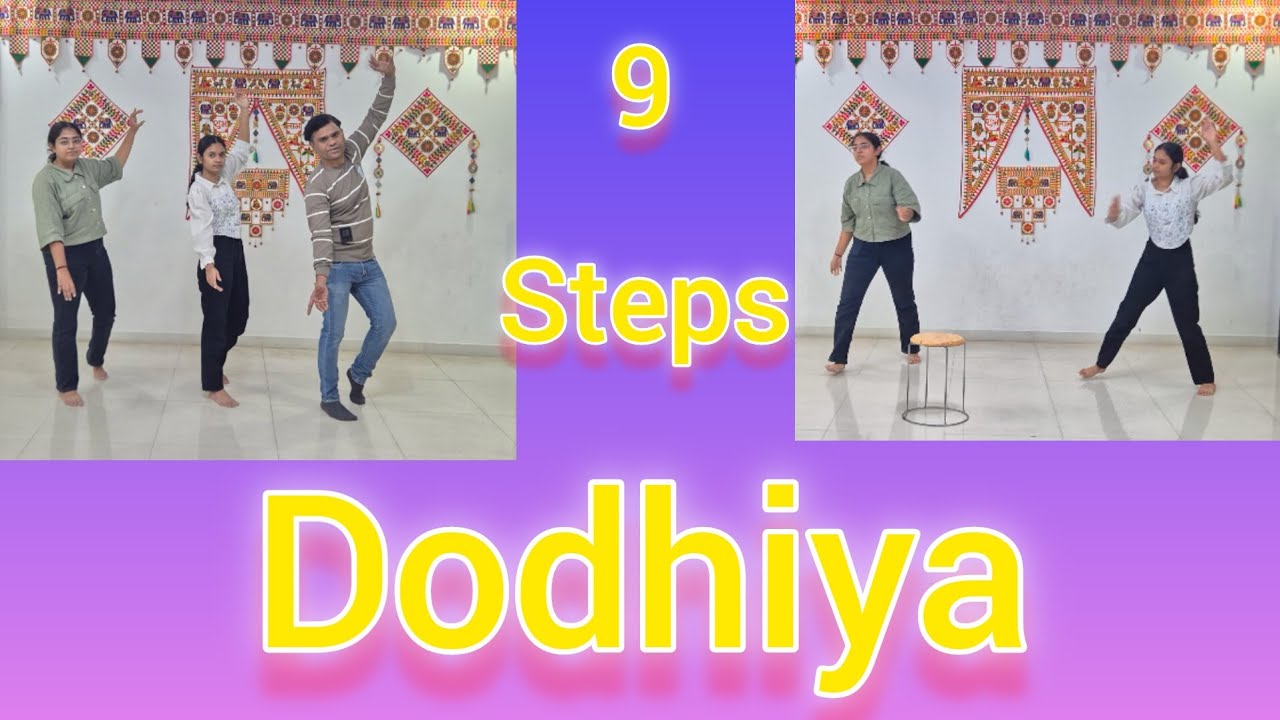 9 Steps basic Dodhiya # Hindi Master # Online Garba Hindi Master