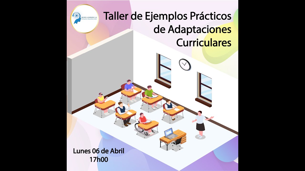 Taller Virtual de Ejemplos Prácticos  de Adaptaciones Curriculares