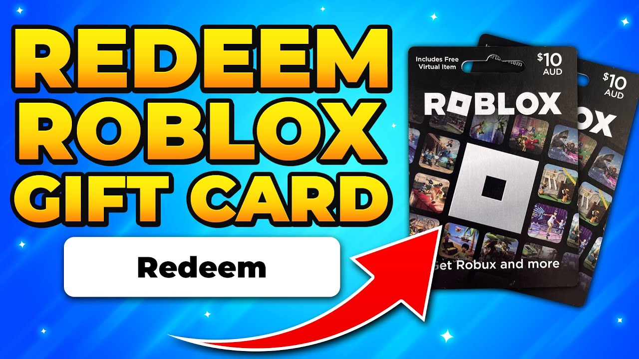 Как использовать подарочные карты Roblox 2025 &mdash; ПК и ноутбук