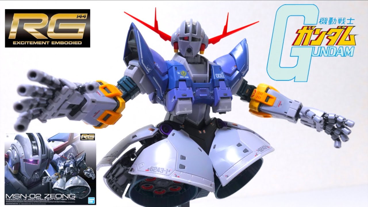 【機動戦士ガンダム】RG ジオング 1/144 ヲタファの組み立て徹底解説レビュー / GUNDAM RG 1/144 ZEONG