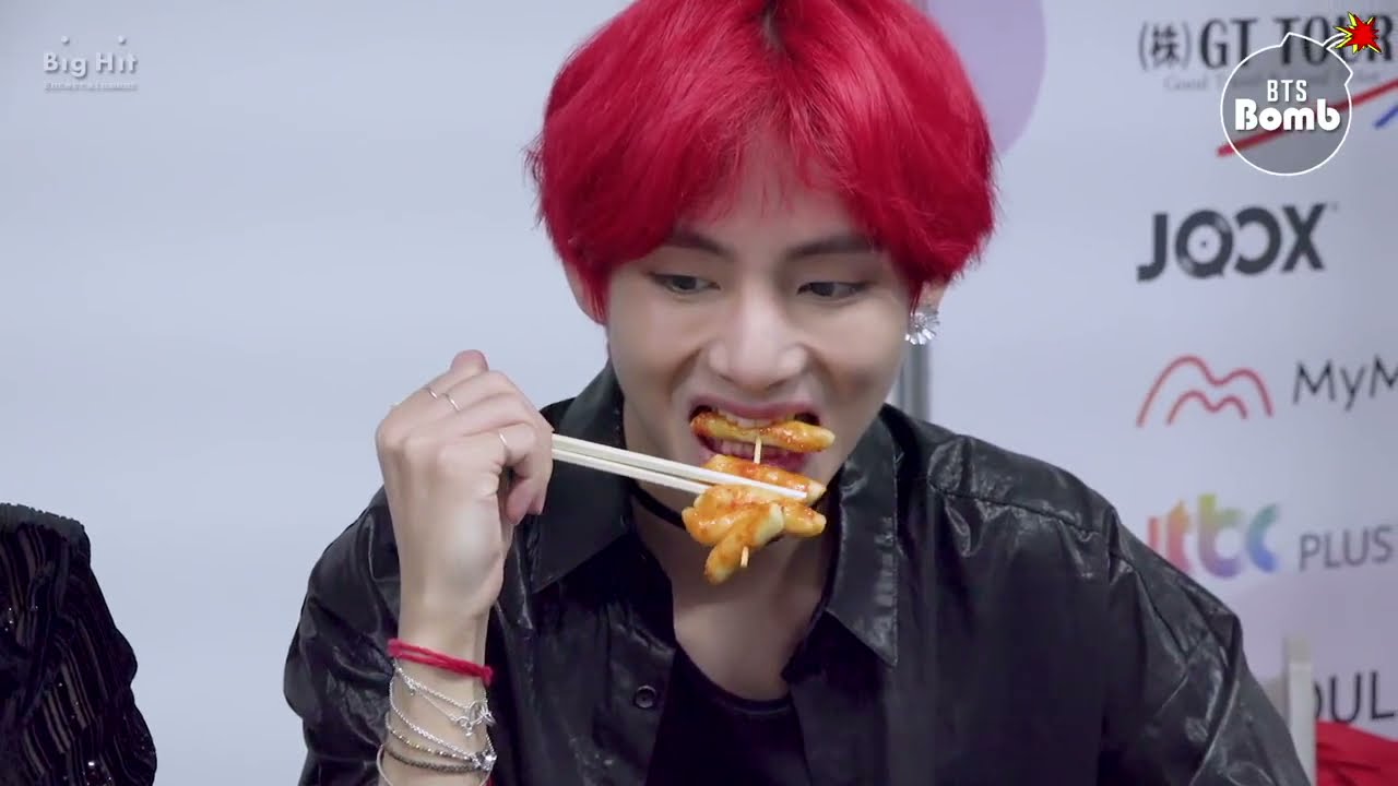 BTS Mukbang and Eating Moments Part 2 [Birthday Cake, Home Cooking, Tteokbokki, Chicken]