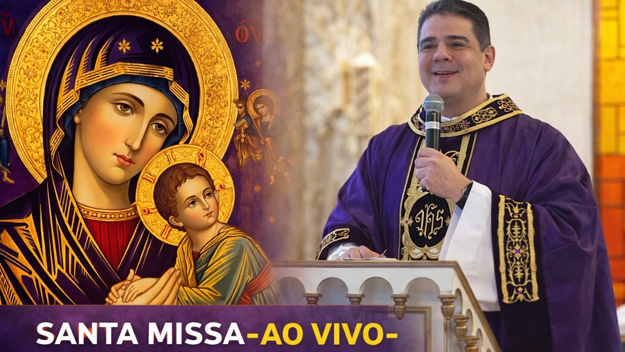 Padre Robson de Oliveira AO VIVO | Santa Missa Santuário Sagrado Coração de Jesus – Mogi das Cruzes