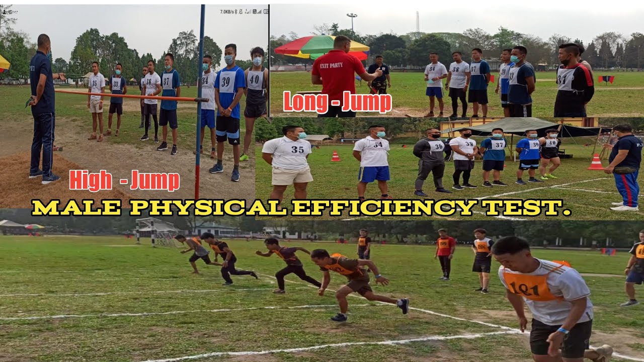 Male Candidates Physical Efficiency Test, has Started today.10/04/2021/(Arunachal Pradesh)