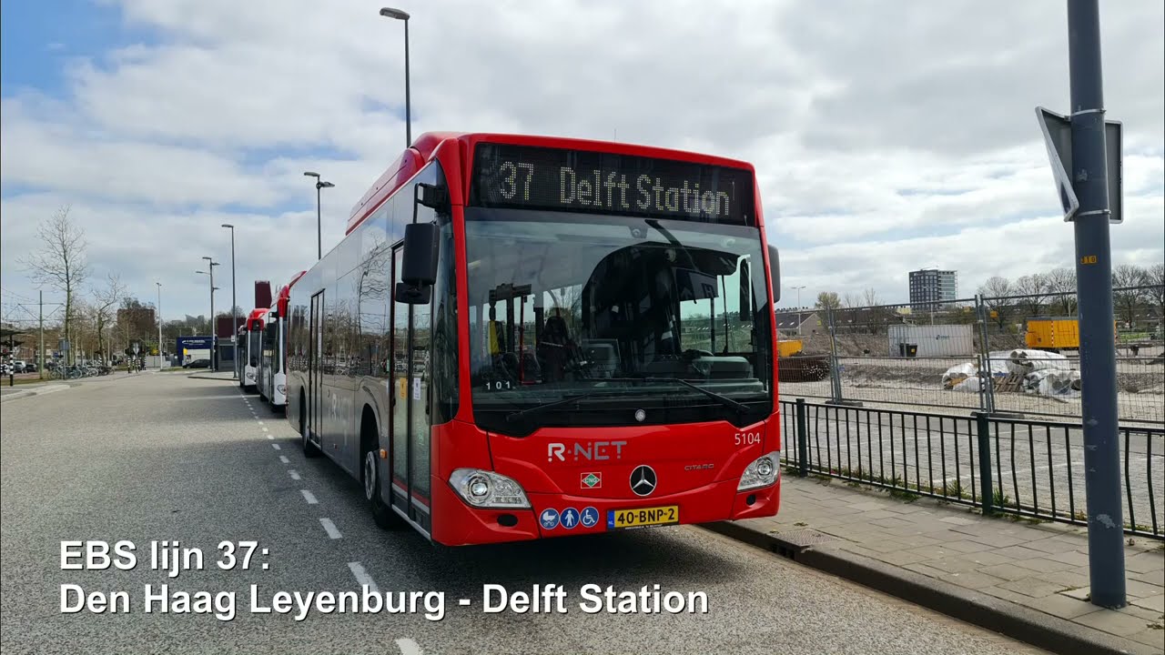 EBS lijn 37: Den Haag Leyenburg - Delft Station | 2021