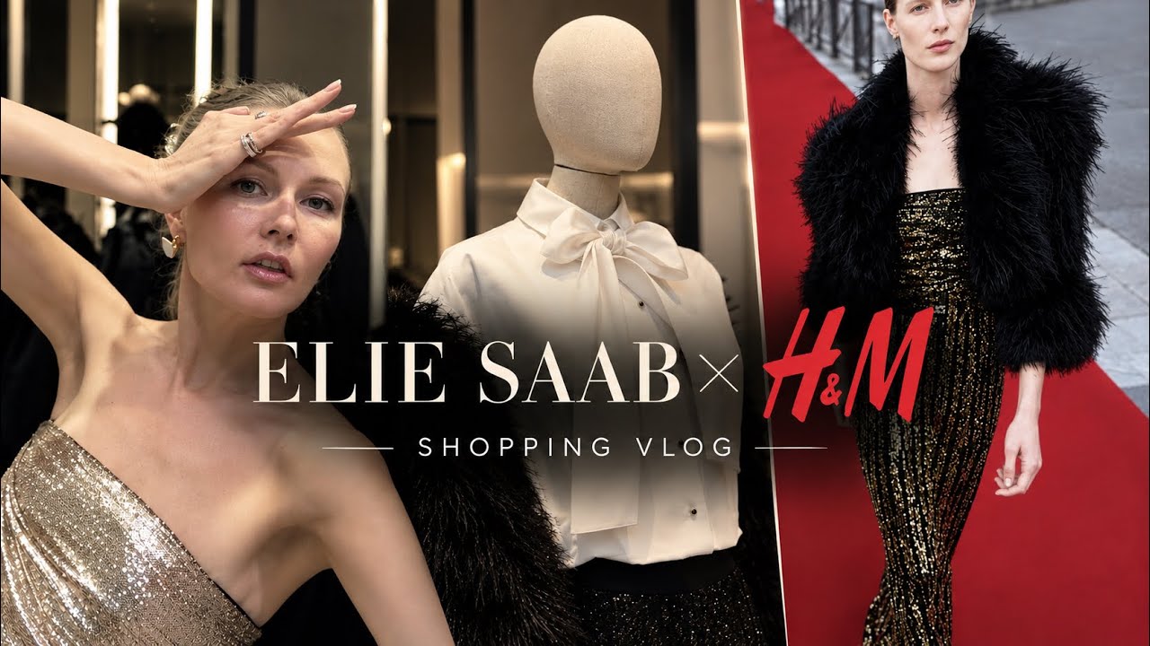 SHOPING VLOG: ELIE SAAB + H&M | ПОЧЕМУ ТАК ДОРОГО? | ПРИМЕРКА | ЦЕНЫ