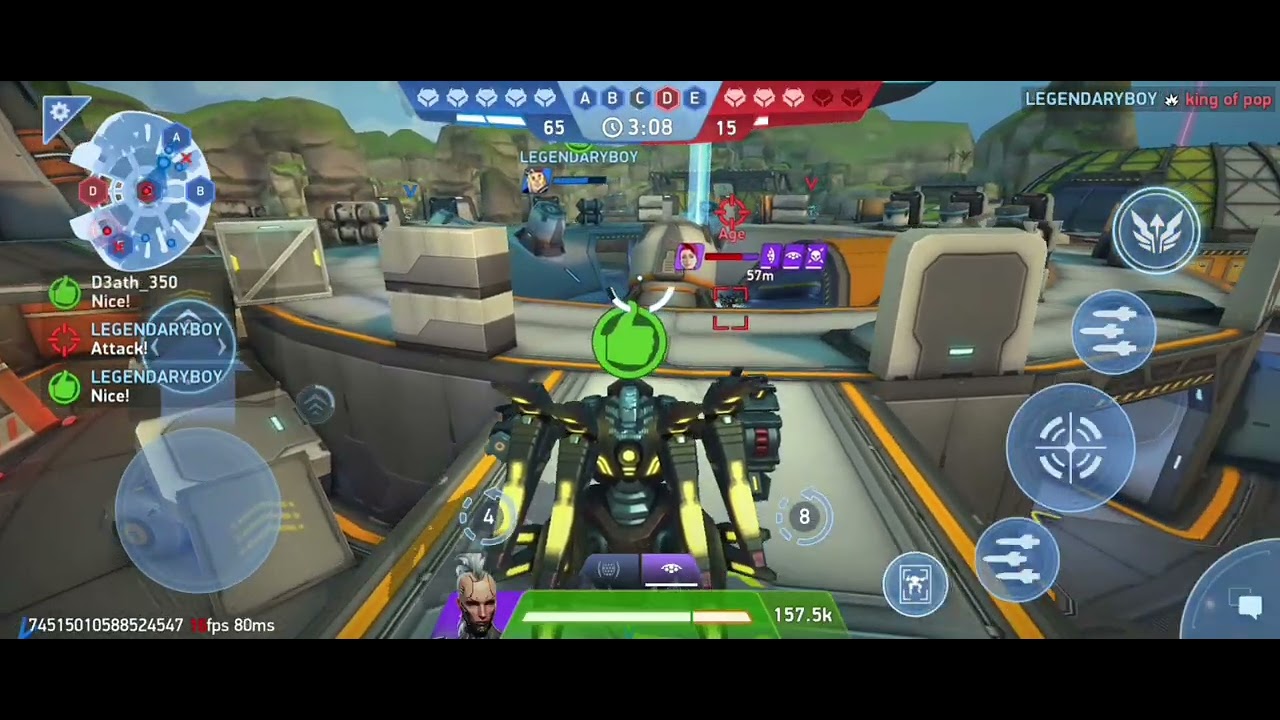 I played with one of my friends.........#mecharena#mecharenagameplay