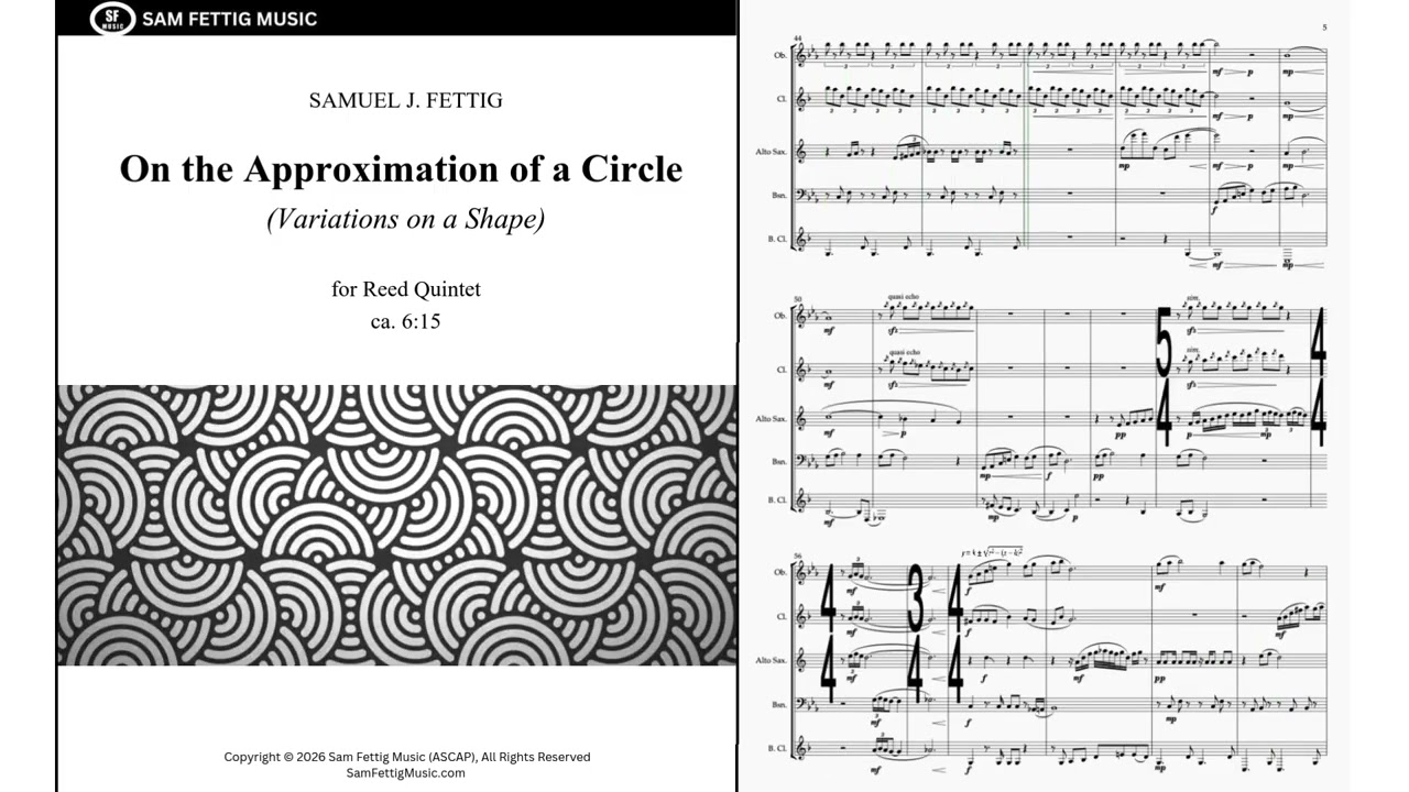 Reed Quintet – On the Approximation of a Circle (2026)