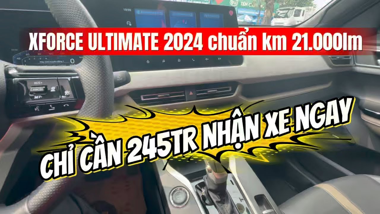 ✅ Đưa trước 245tr anh chị nhận xe được rồi nha . XFORCE ULTIMA 2024 ( 2 tone ) || 0327.01.79.86