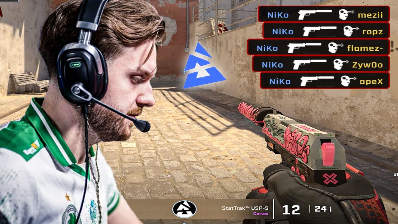NiKo The MAIN CHARACTER !! (21-9) Against Team Vitality