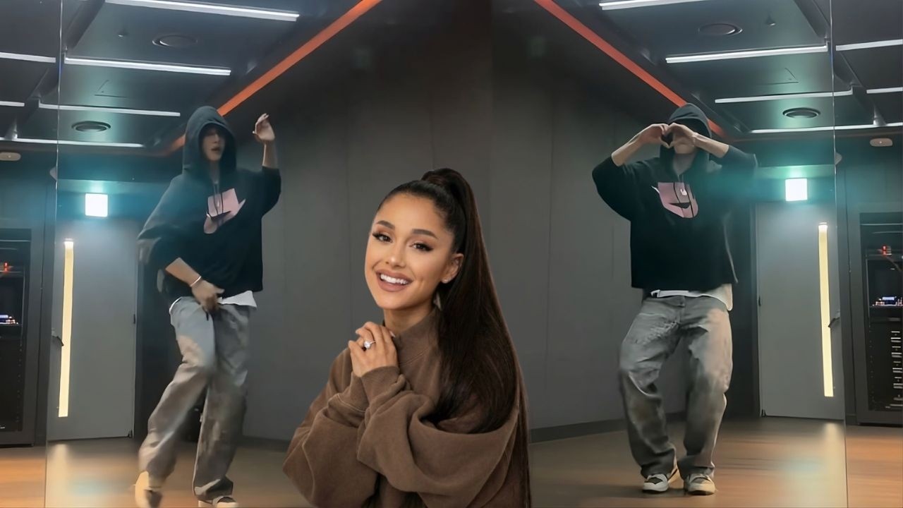 Ариана Гранде счастлива! Хёнджин из Stray Kids станцевал под песню Арианы Гранде 