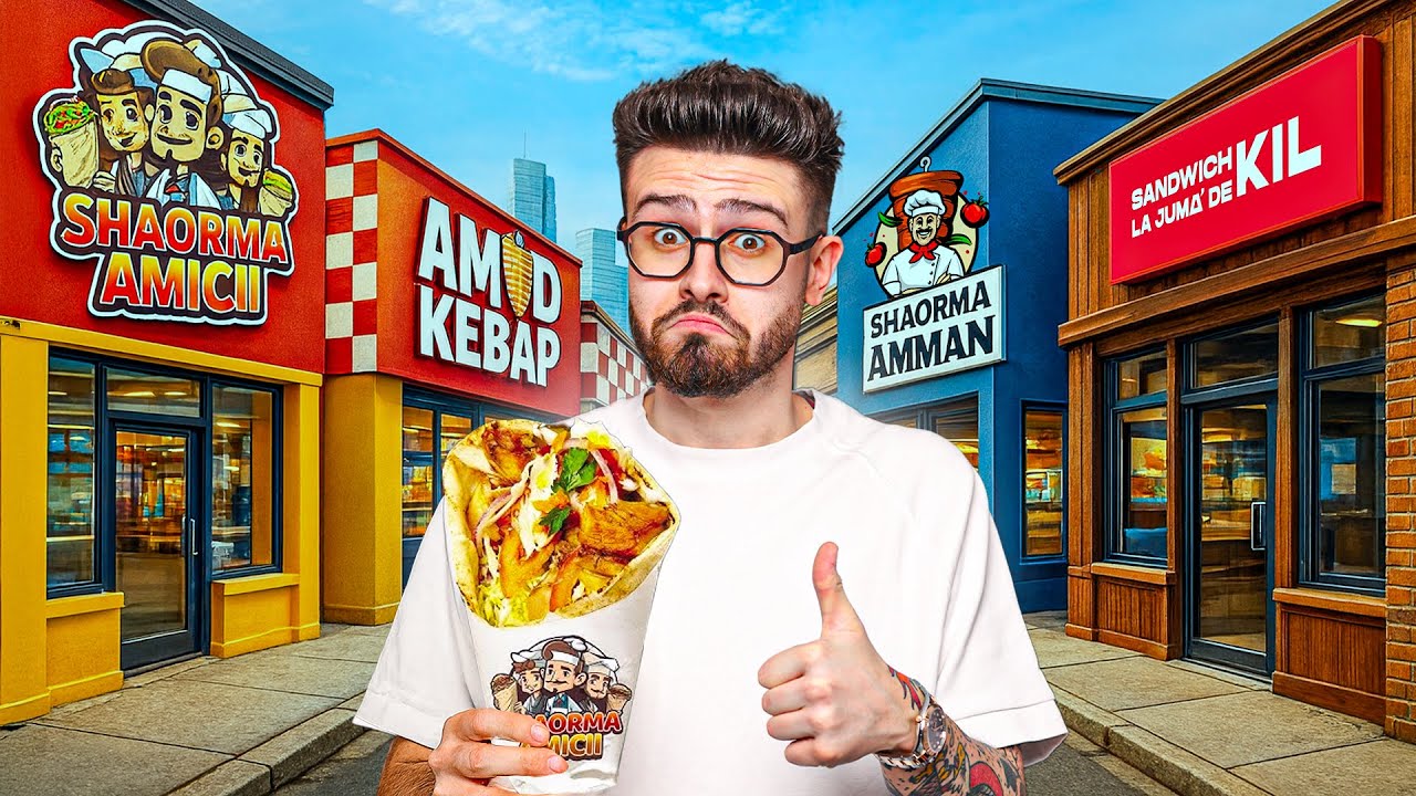 Am Testat Toate Shaormeriile Influecerilor din Romania 