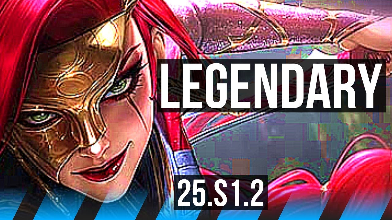 KATARINA vs AZIR (MID) | 54k DMG, Legendary | KR Master | 25.S1.2