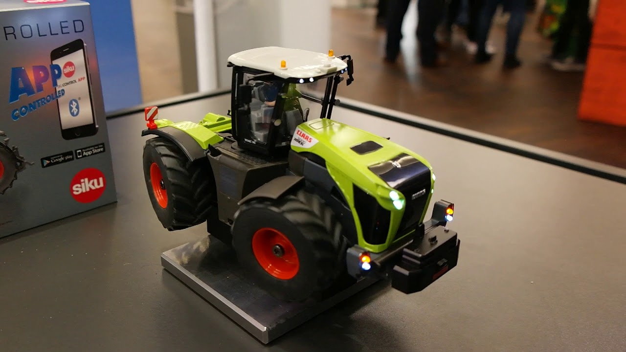 Siku Control Neuheit Claas Xerion 1:32 / Spur 1 auf Spielwarenmesse 2019 - Siku 6791 - Interview
