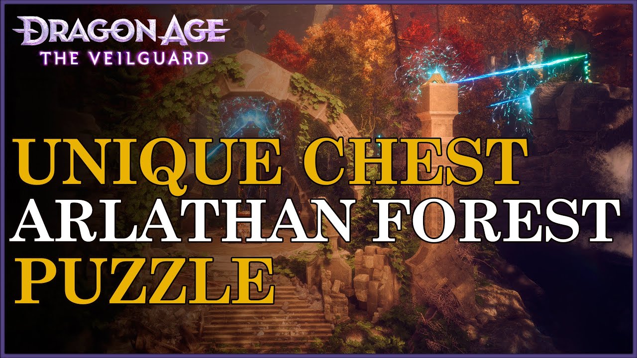 Arlathan Forest UNIQUE ITEM chest puzzle solution - Dragon Age The Veilguard