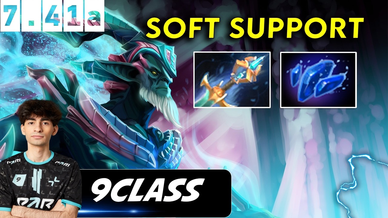9Class Leshrac Soft Support - Dota 2 Patch 7.41a Pro Player Full gameplay