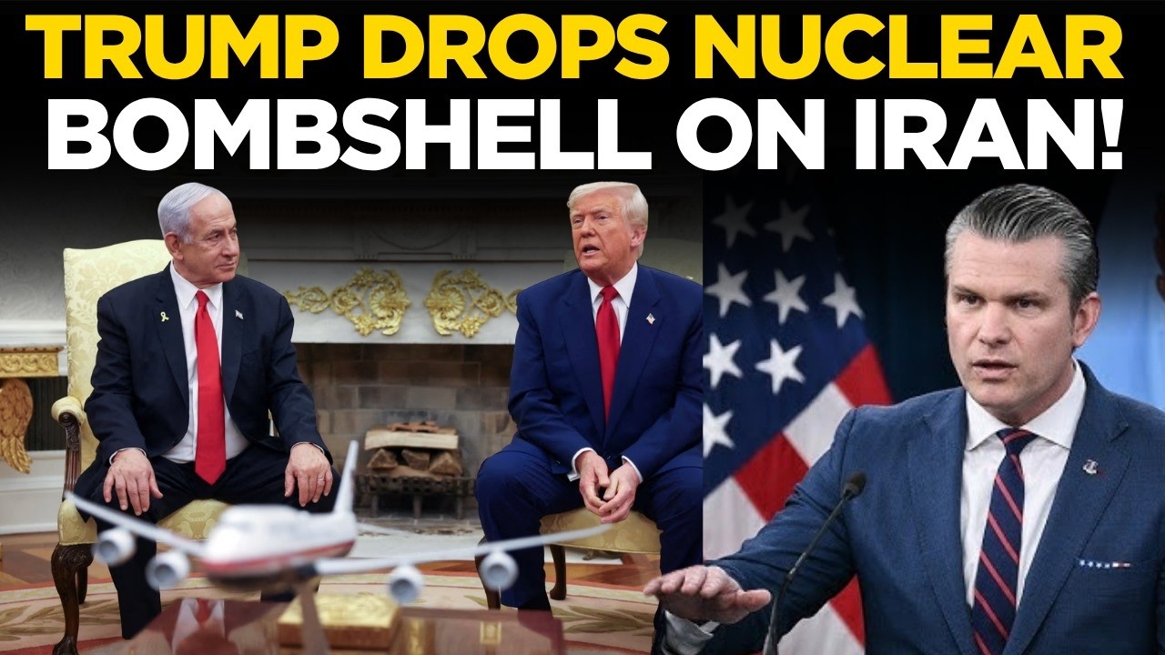 US News LIVE | Trump Declares EMERGENCY From Oval Office, Drops NUCLEAR Bombshell On Iran | Trump