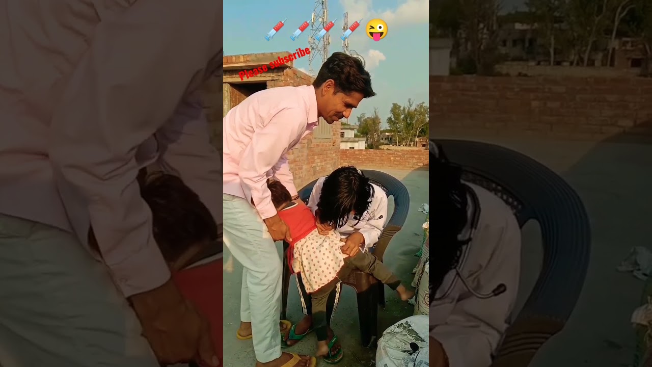 Kali khasi ka injection Diya/doctor comedy video 