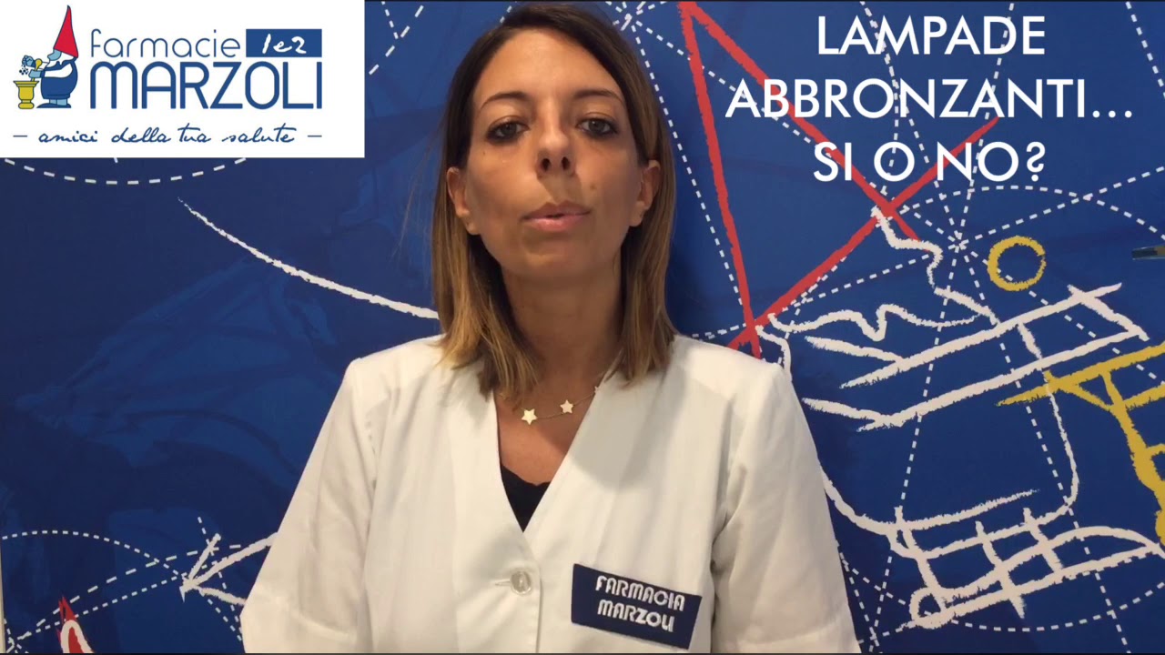 LE LAMPADE ABBRONZANTI SI O NO?