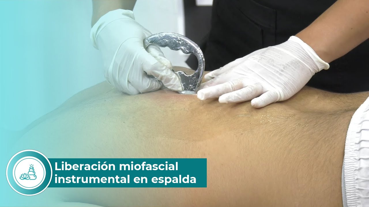 Liberación miofascial instrumental en espalda