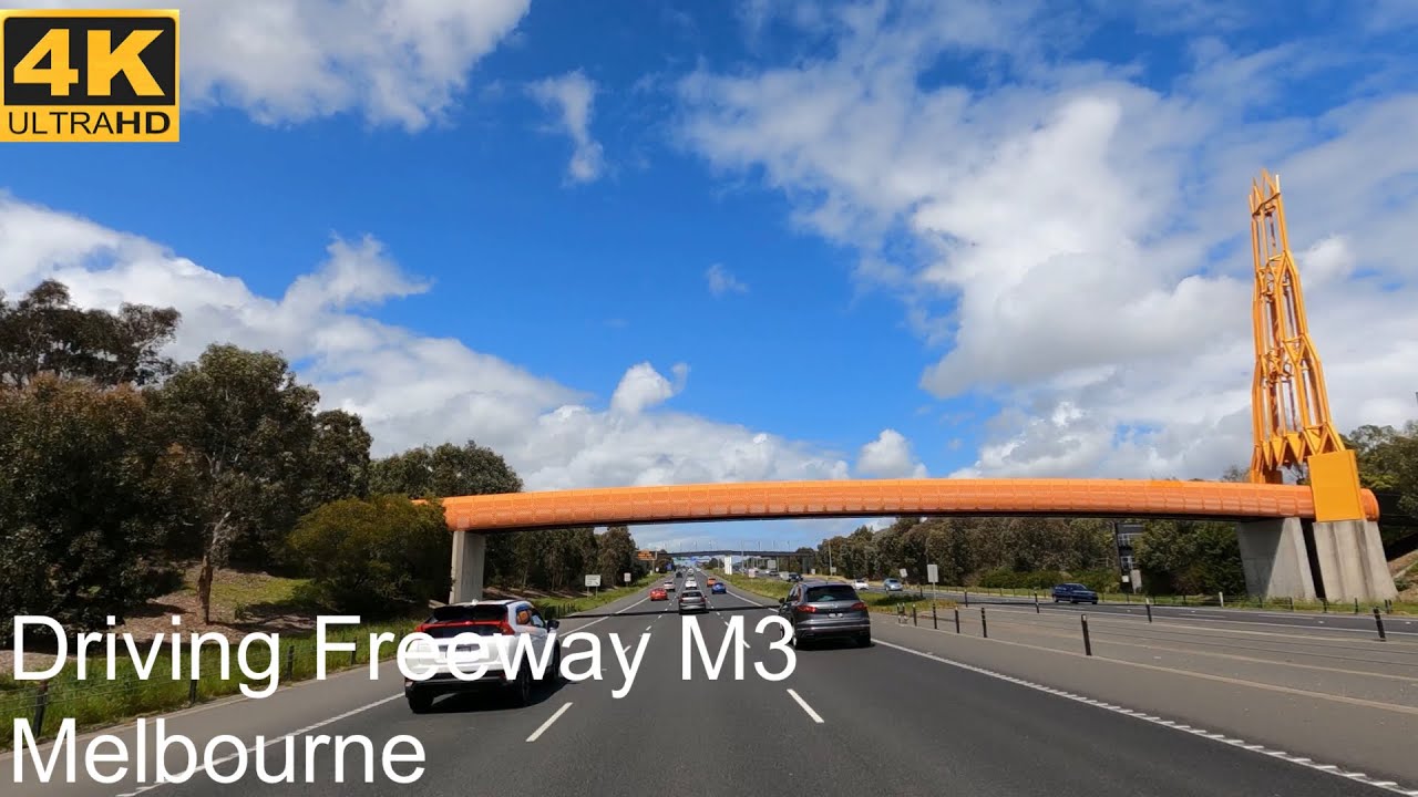 Driving Freeway M3 | City To Frankston | Melbourne Australia | 4K UHD