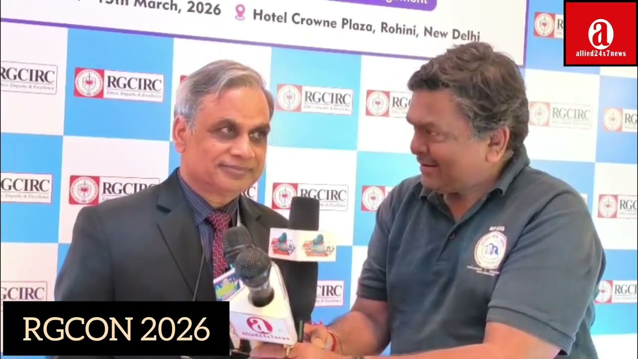 RGCON 2026 Chairman Dr I C Premsagar in talk with Sanjay Agrawal 