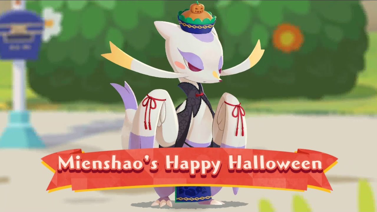 Pokémon Café ReMix #50 - Mienshao's Happy Halloween Event