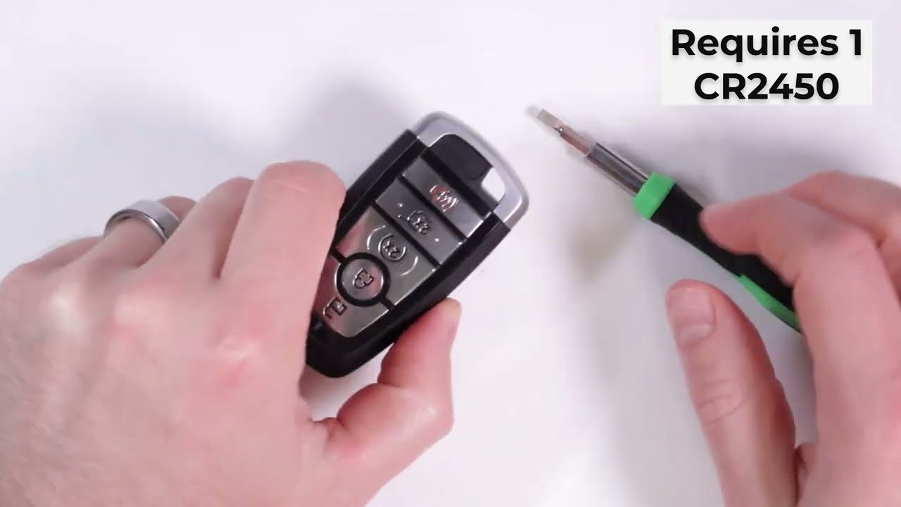 Ford Fusion Key Fob Battery Replacement (2018–2020) | CR2450 Easy DIY Guide
