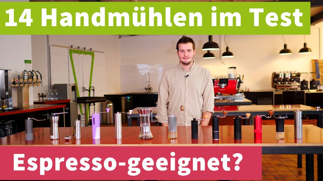 14 Kaffee-Handmühlen unter 100€ im Test – für Filterkaffee UND Espresso?!
