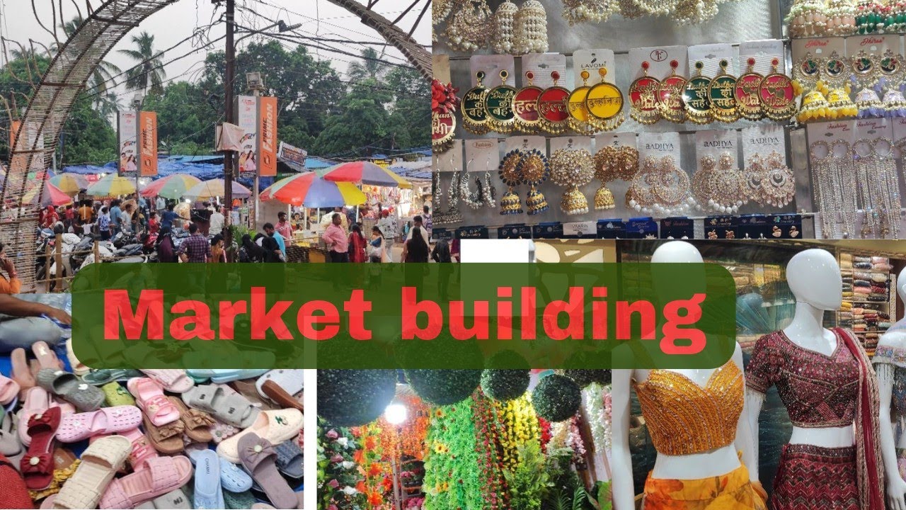 ୨ ନମ୍ବର ମାର୍କେଟ .... market building#big shopping market#bhubaneswar