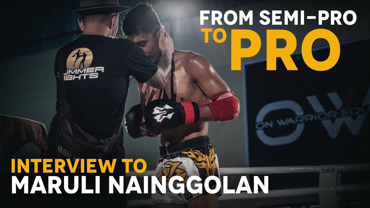 How to Become a Professional Fighter | Interview to Maruli Nainggolan