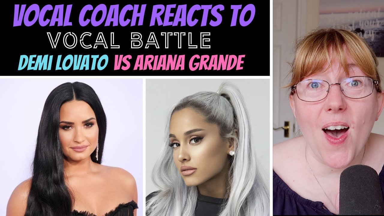 Vocal Coach Reacts to Demi Vs Ariana - TMYLM Tour Vs Sweetener Tour (Upper Belts) VOCAL BATTLE