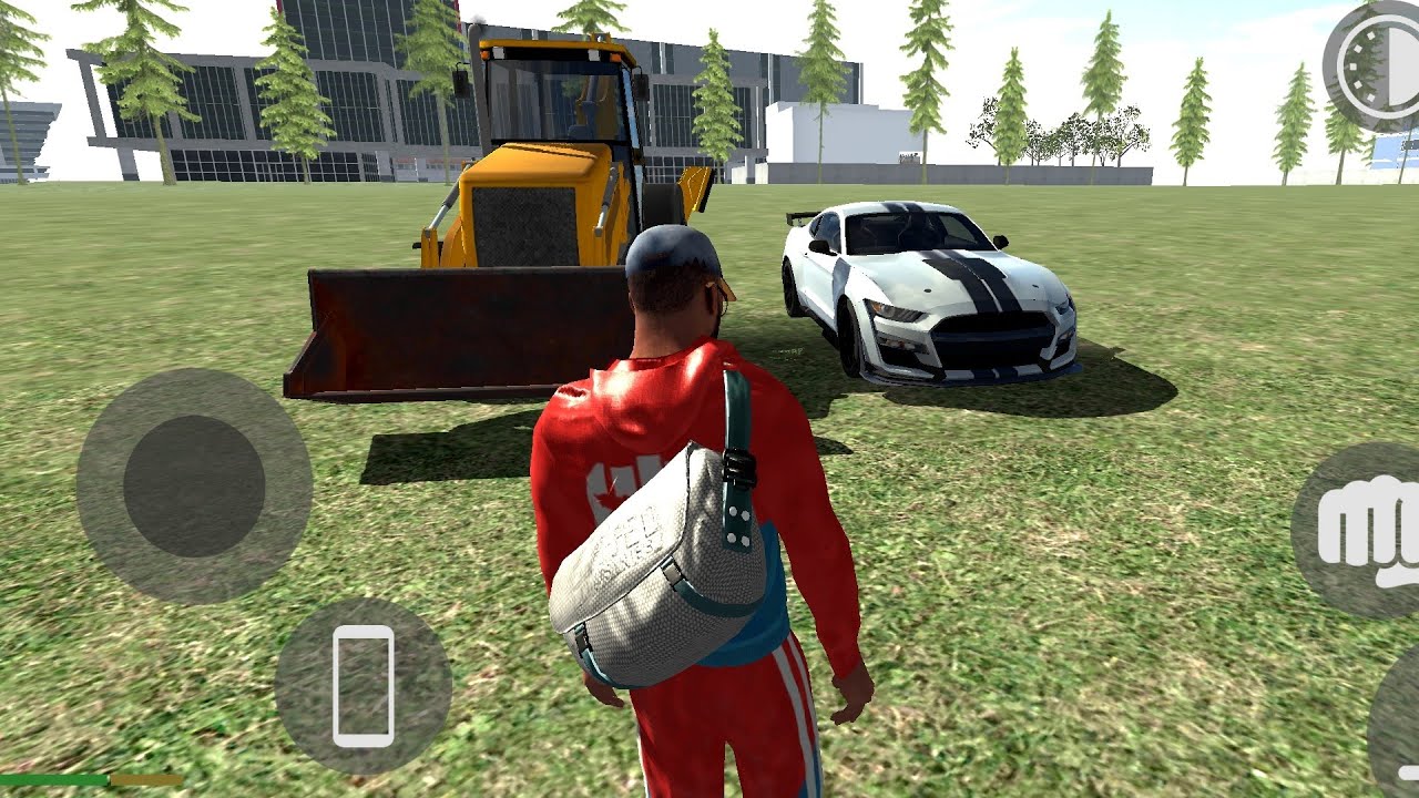 JCB VS Mustang GT CAR Race 🚘😱 Indian Bike 3D Game Mein 😱 #35 