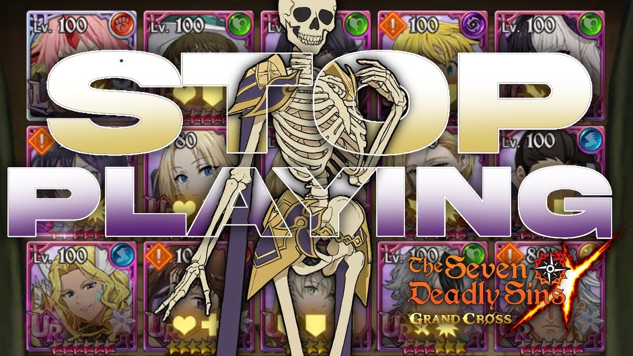 JUST retire lil bro, this game ain't for you.. | 7DS Grand Cross