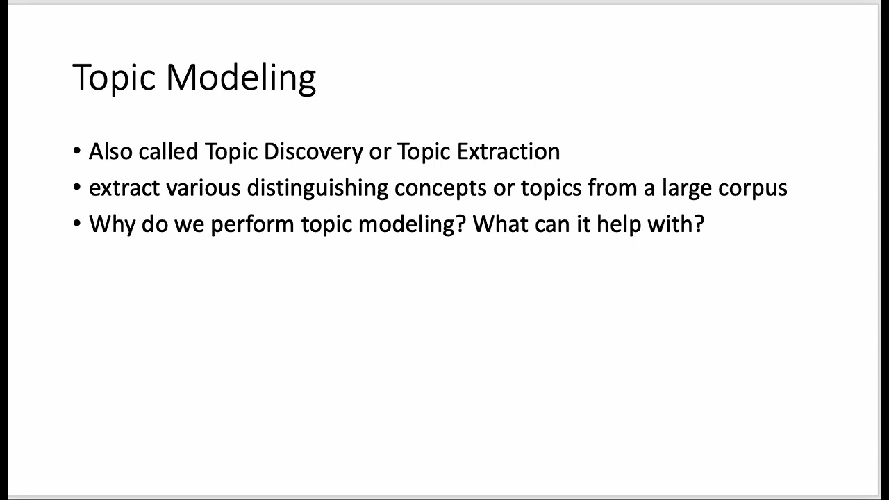 Introduction to Topic Modeling - LDA NMF LSI PLSA Explained