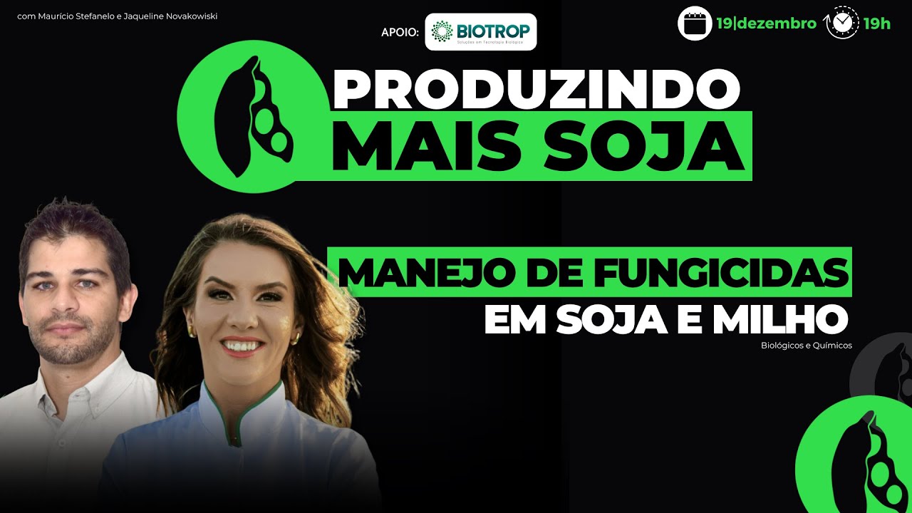 Manejo de fungicidas em soja e milho