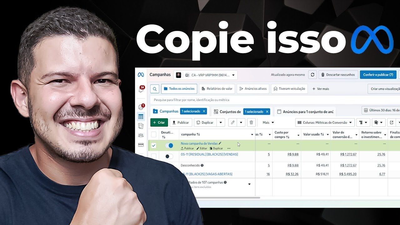 A NOVA MELHOR Estrutura de Campanha de Anúncios do Facebook para 2026