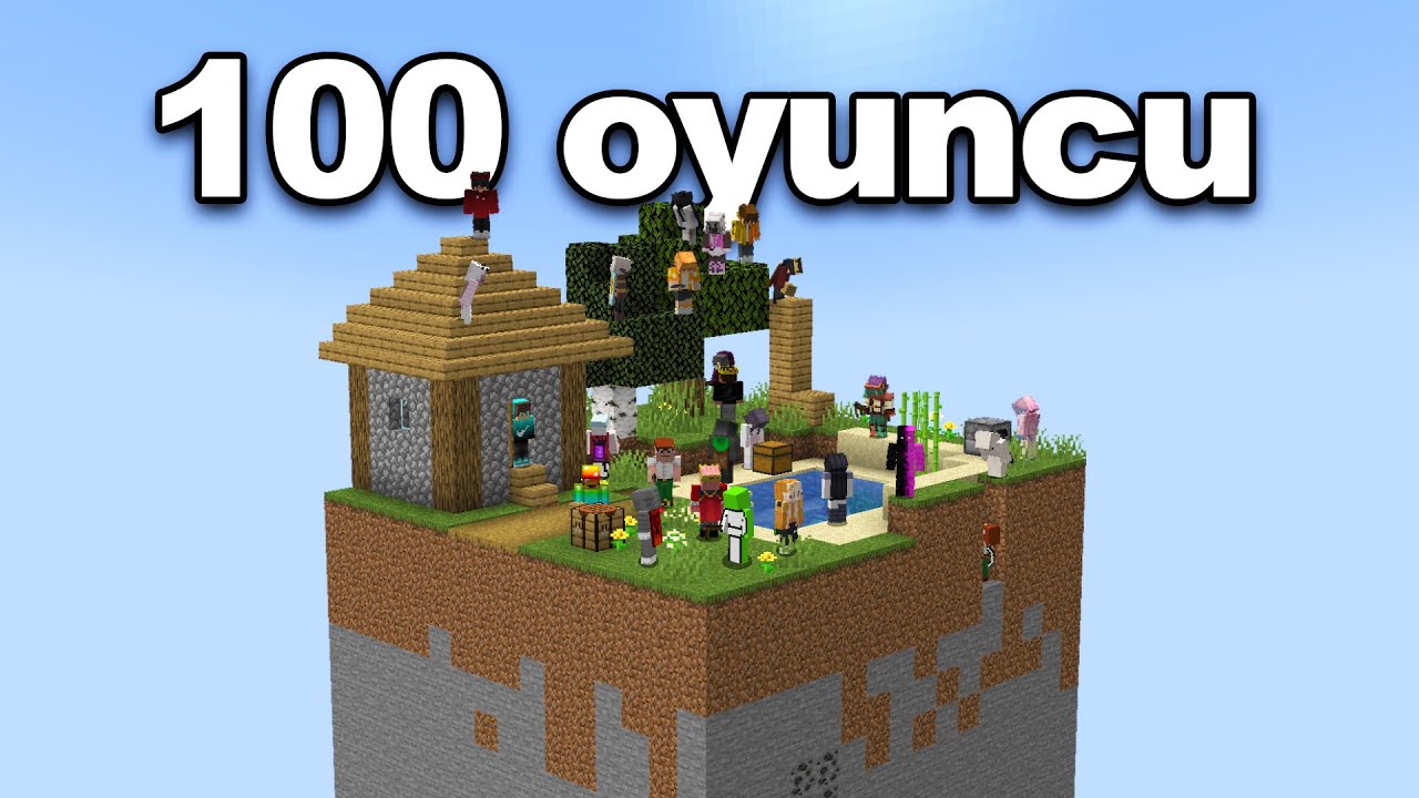 Can 100 People Survive in a Single Chunk in Minecraft?