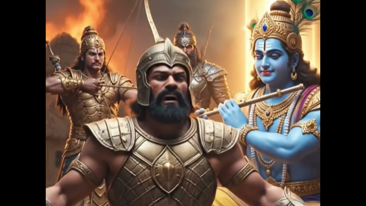 श्रीकृष्ण और पत्थर बने सेनापति का रहस्य #SriKrishna #Dwarka #Mythology #Spirituality #KrishnaStory 