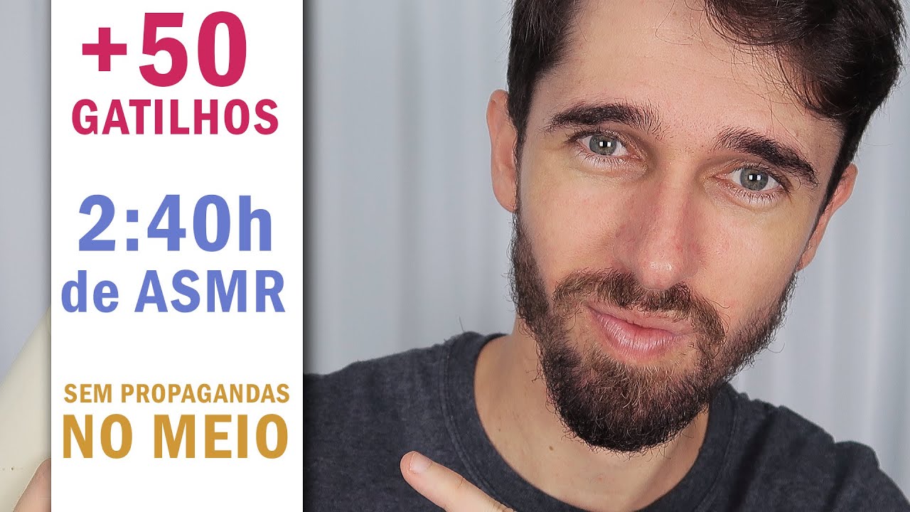 Maior e Mais Completo ASMR Salão de Beleza! Mais de 50 GATILHOS e 7 tratamentos diferentes