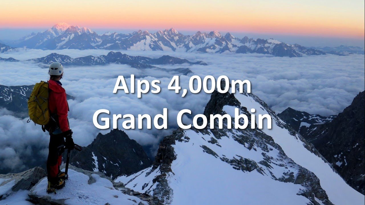 Grand Combin (4,314m), West Ridge, Alps